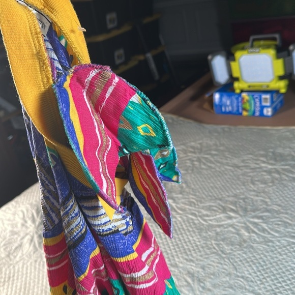 Chic Yellow and Pink Suit Jacket for a Stylish Look  Vintage 80” - Picture 7 of 8